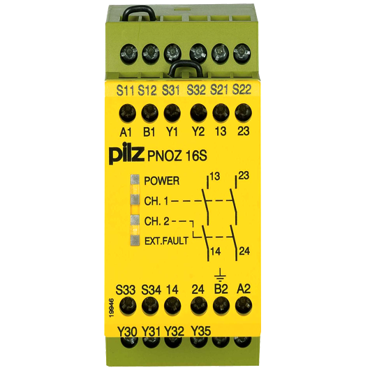 774070 New PILZ PNOZ 16S 24VAC 24VDC 2n/o 2so